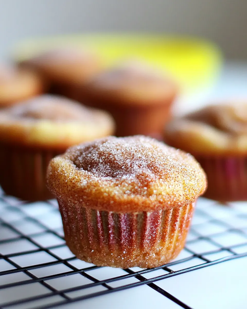 Cinnamon Sugar Doughnut Muffins