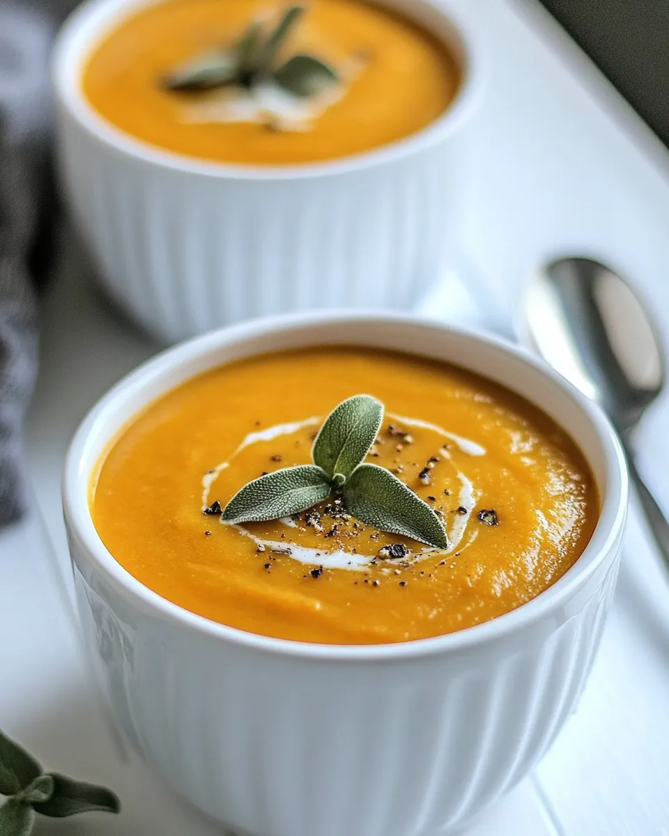 Vegan Creamy Pumpkin Tomato Soup