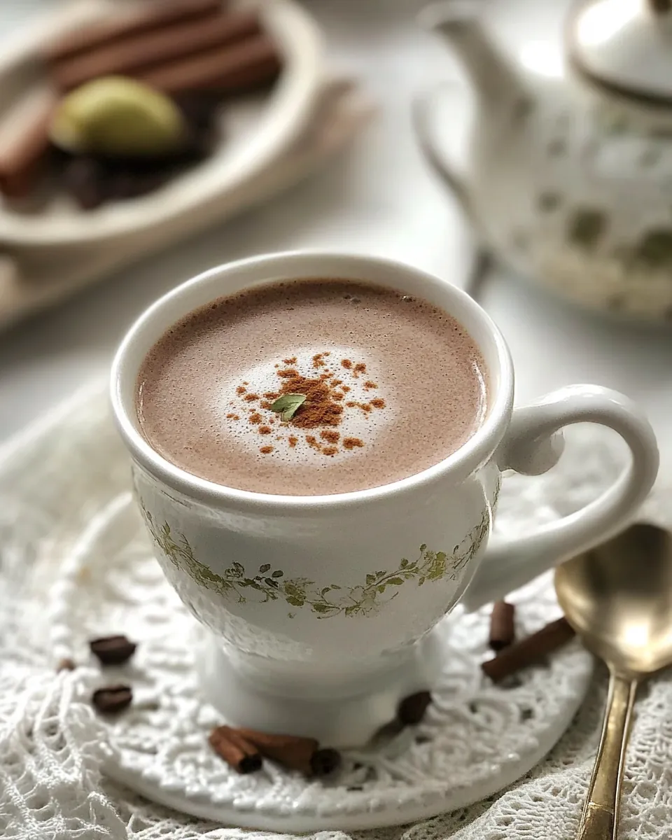 Vegan Soy Chai Tea Latte