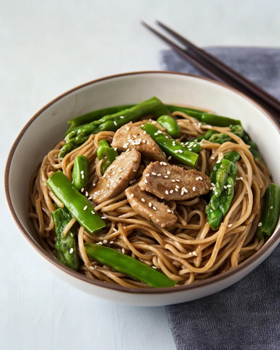 Weeknight Lo Mein