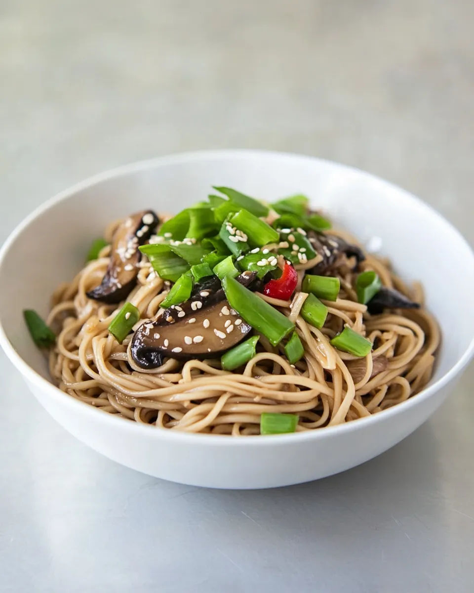 Weeknight Lo Mein