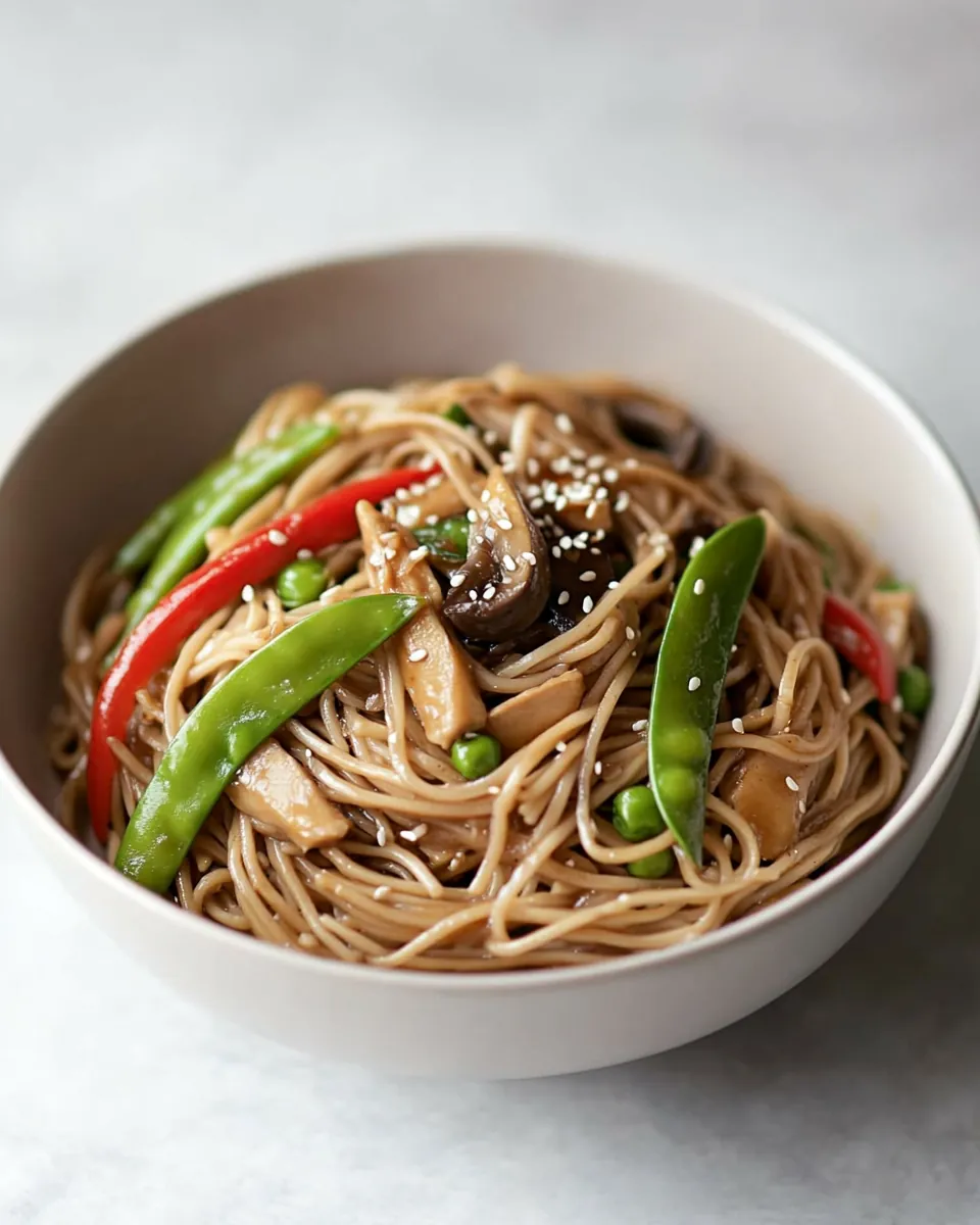 Weeknight Lo Mein