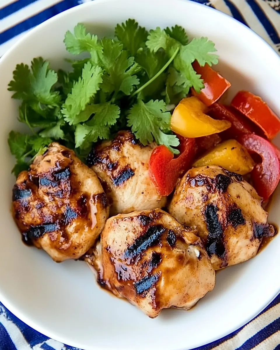 White BBQ Sauce Chicken