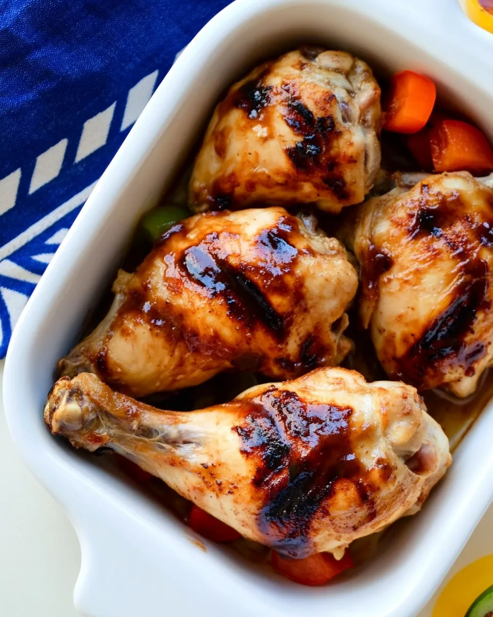 White BBQ Sauce Chicken