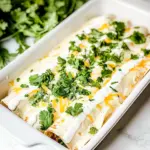 White Chicken Enchiladas