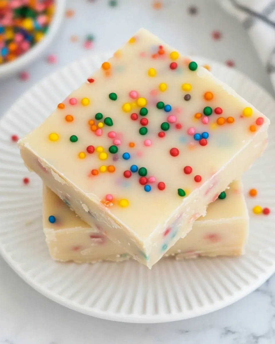 White Chocolate Fudge
