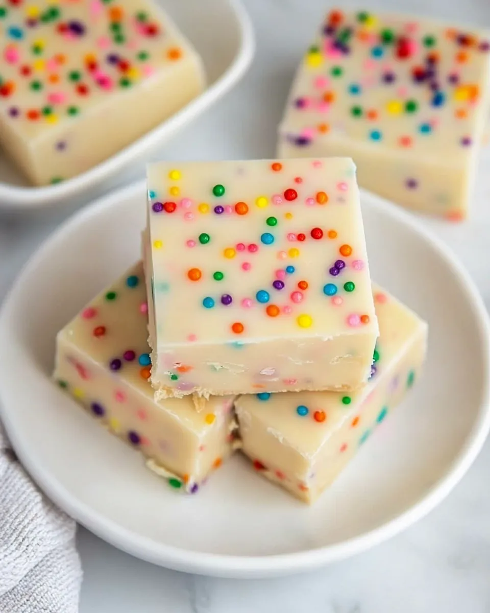 White Chocolate Fudge