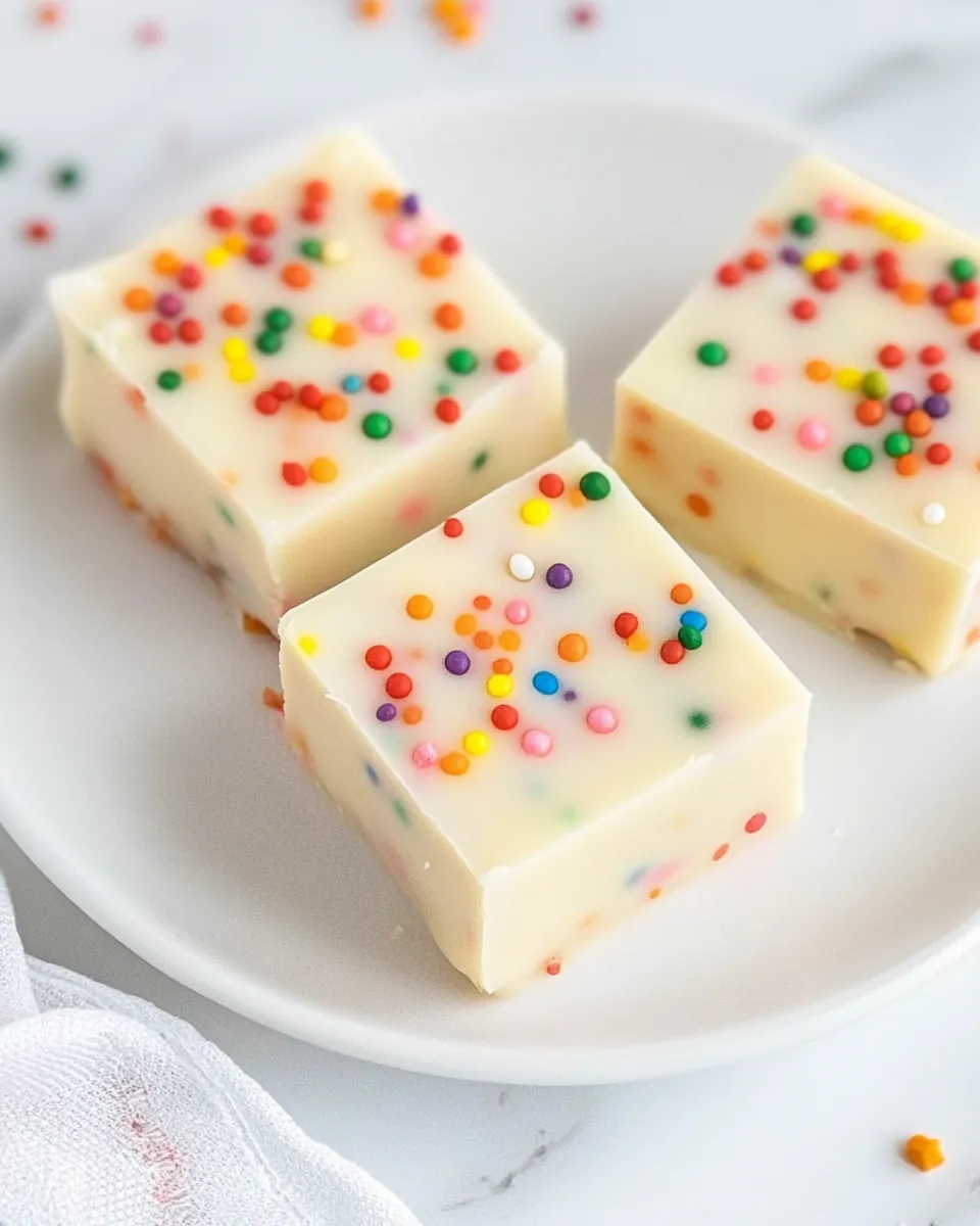 White Chocolate Fudge