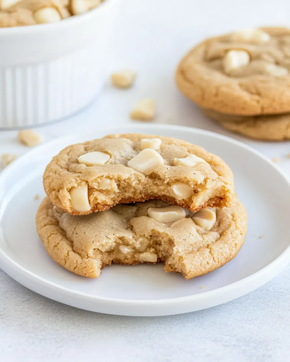 White Chocolate Macadamia Nut Cookies