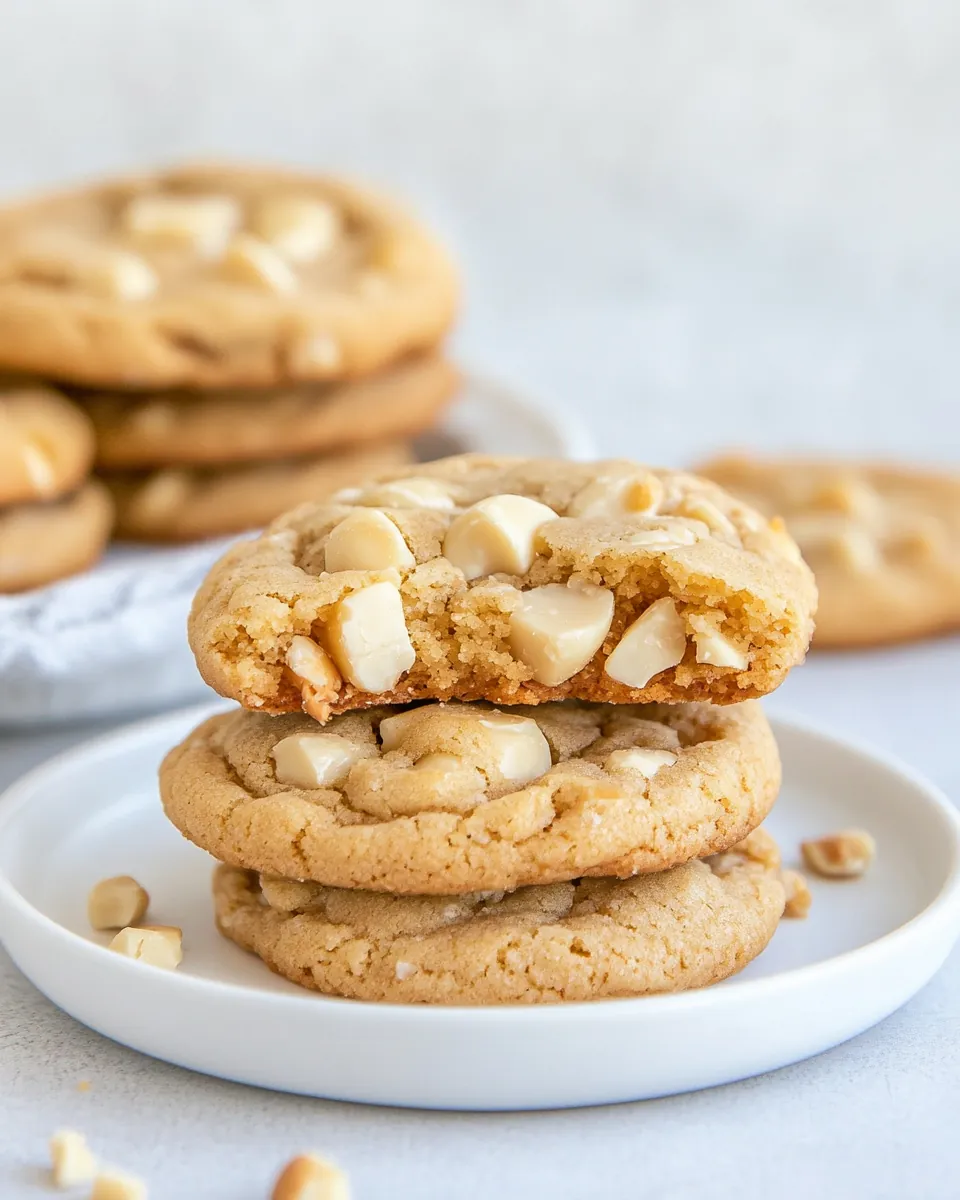 White Chocolate Macadamia Nut Cookies