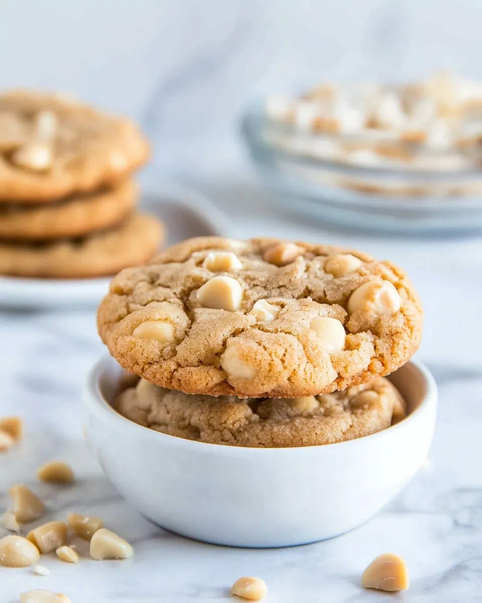 White Chocolate Macadamia Nut Cookies