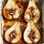 Whole Baked Pears With Honey