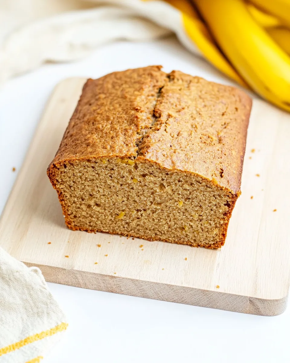 Whole Wheat Healthy Banana Bread