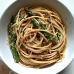 Whole Wheat Lemon Spaghetti with Asparagus
