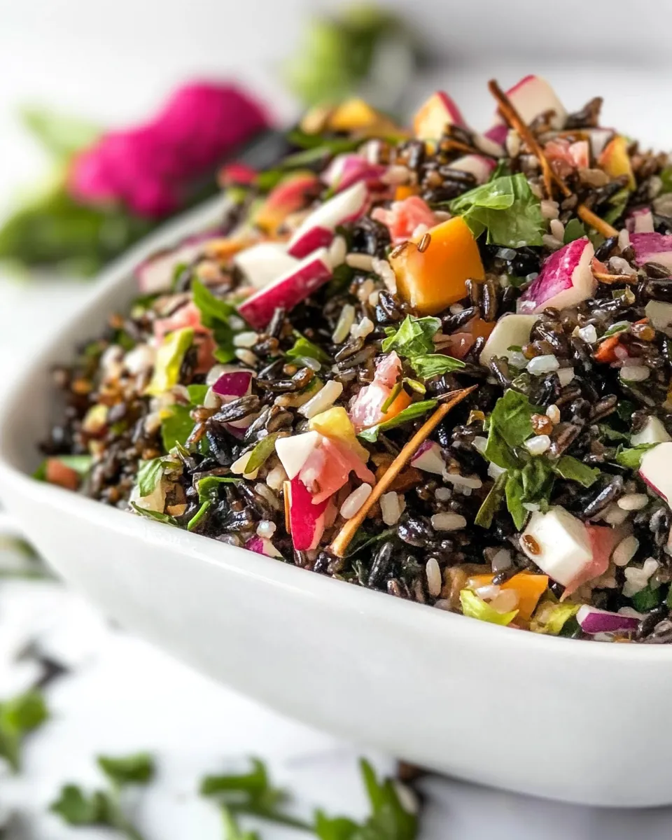 Wild Rice Salad