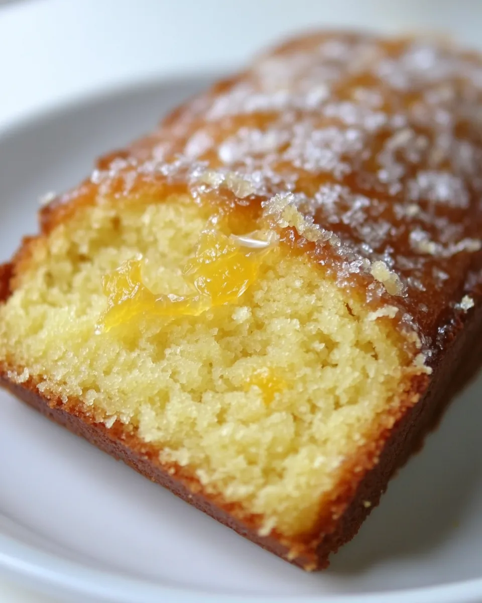 Zesty Orange Drizzle Cake