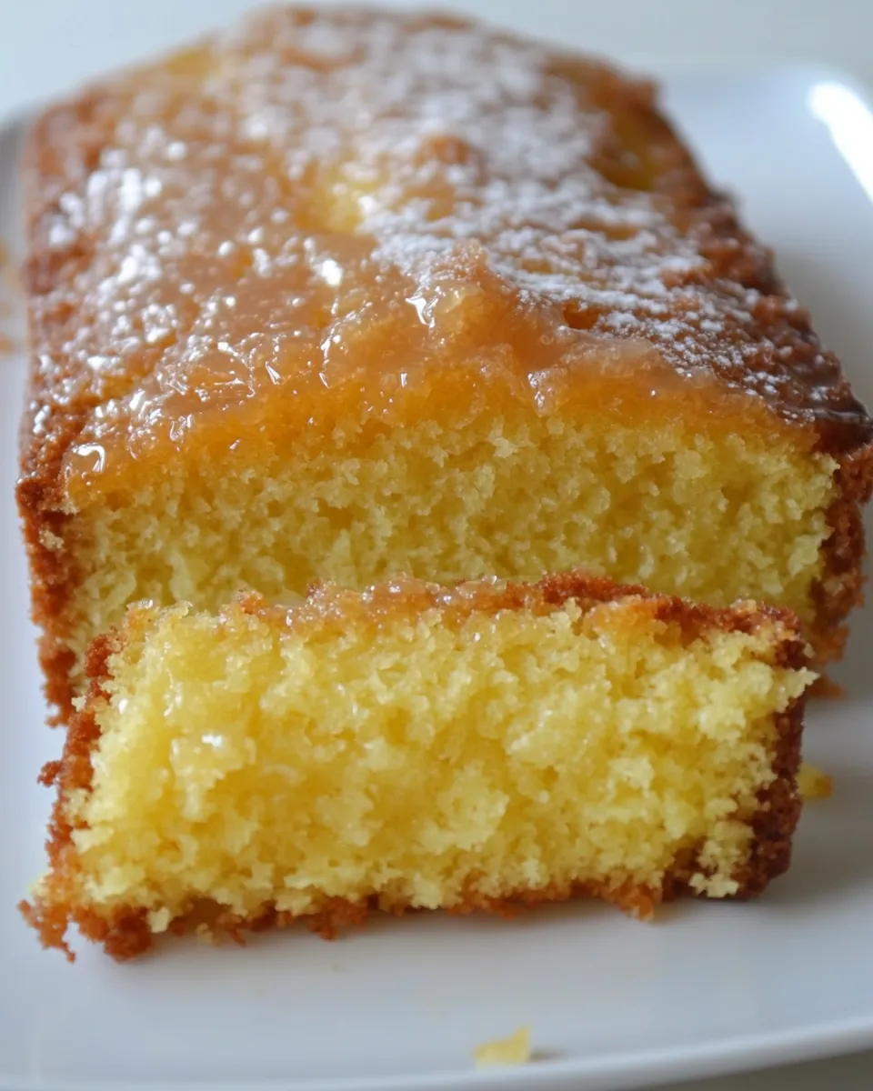 Zesty Orange Drizzle Cake