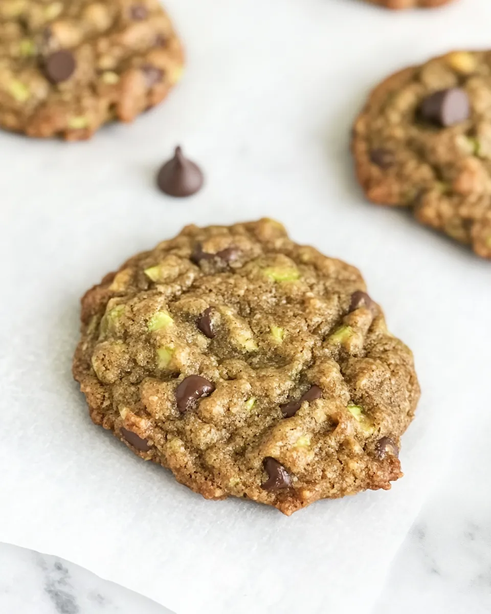 Zucchini Chocolate Chip Cookies